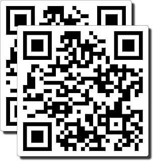 Custom QR Code Labels – Vinyl Waterproof Stickers for Branding, Packaging, Laptops – Personalize and Print QR Code Labels for Business