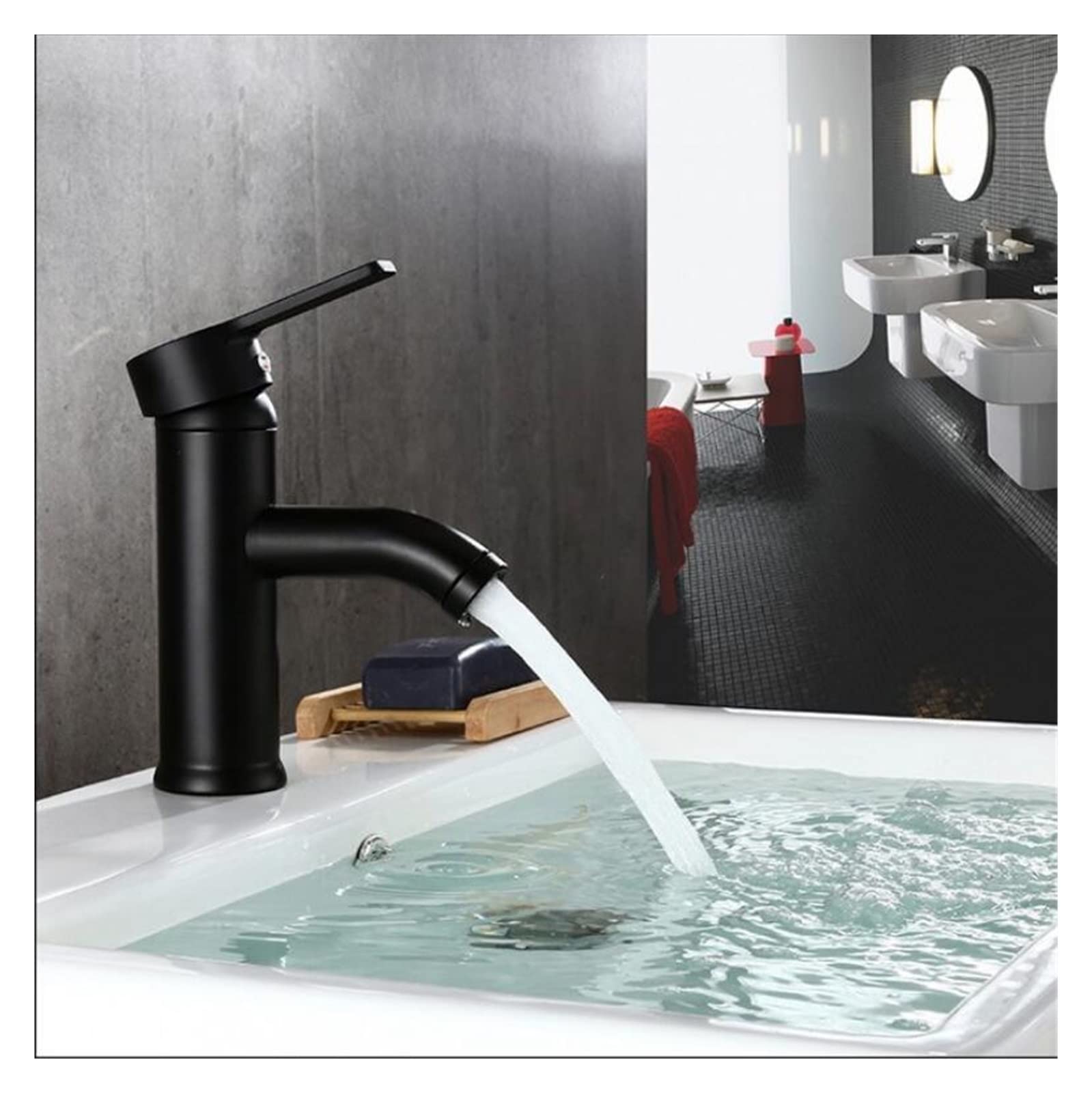 Mitigeur d'évier en laiton pour rafraîchir la décoration de votre salle de bain