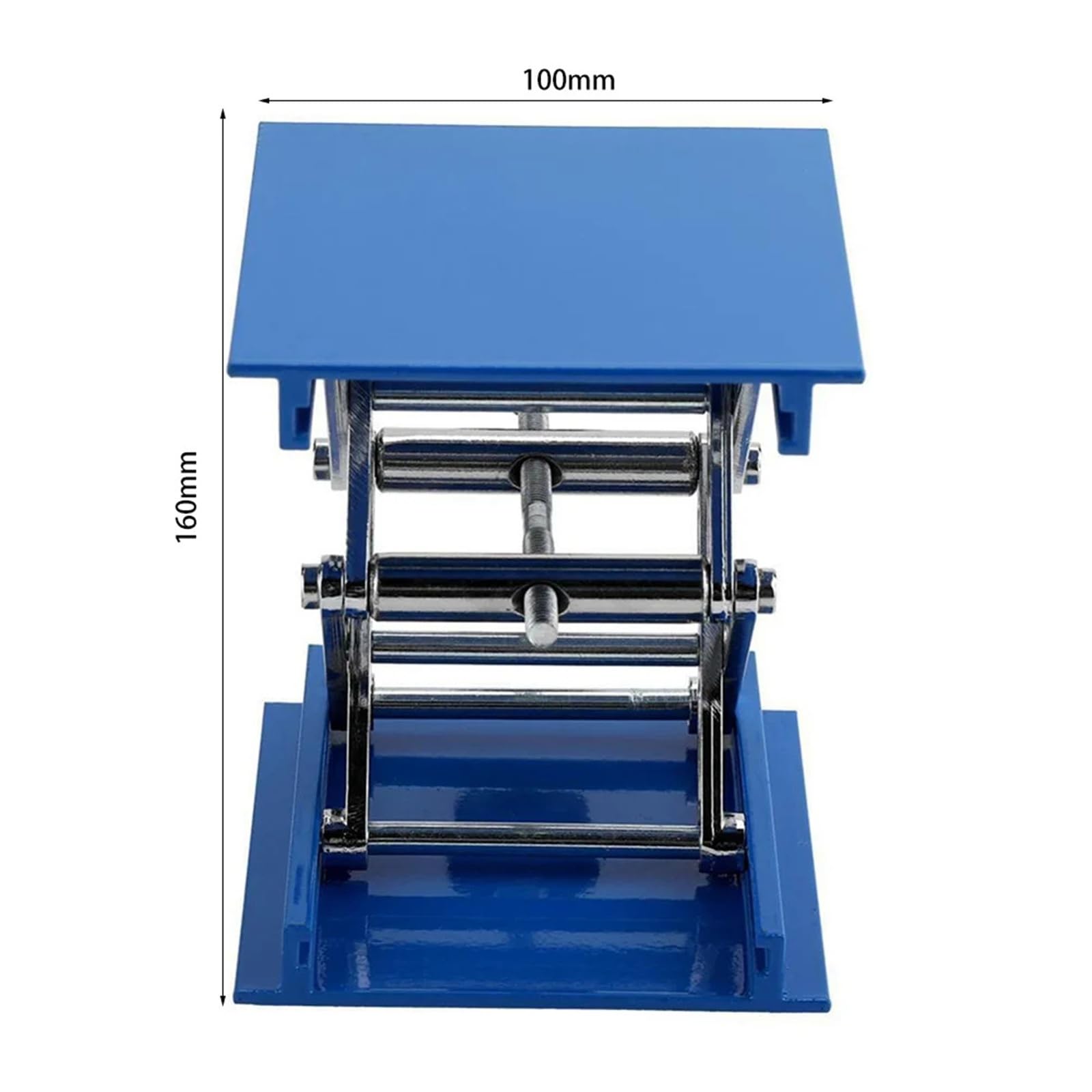 Soporte de mesa de experimento manual, ajustable, plataforma de elevación de tijera, estable para experimentos de tallado de carpintería