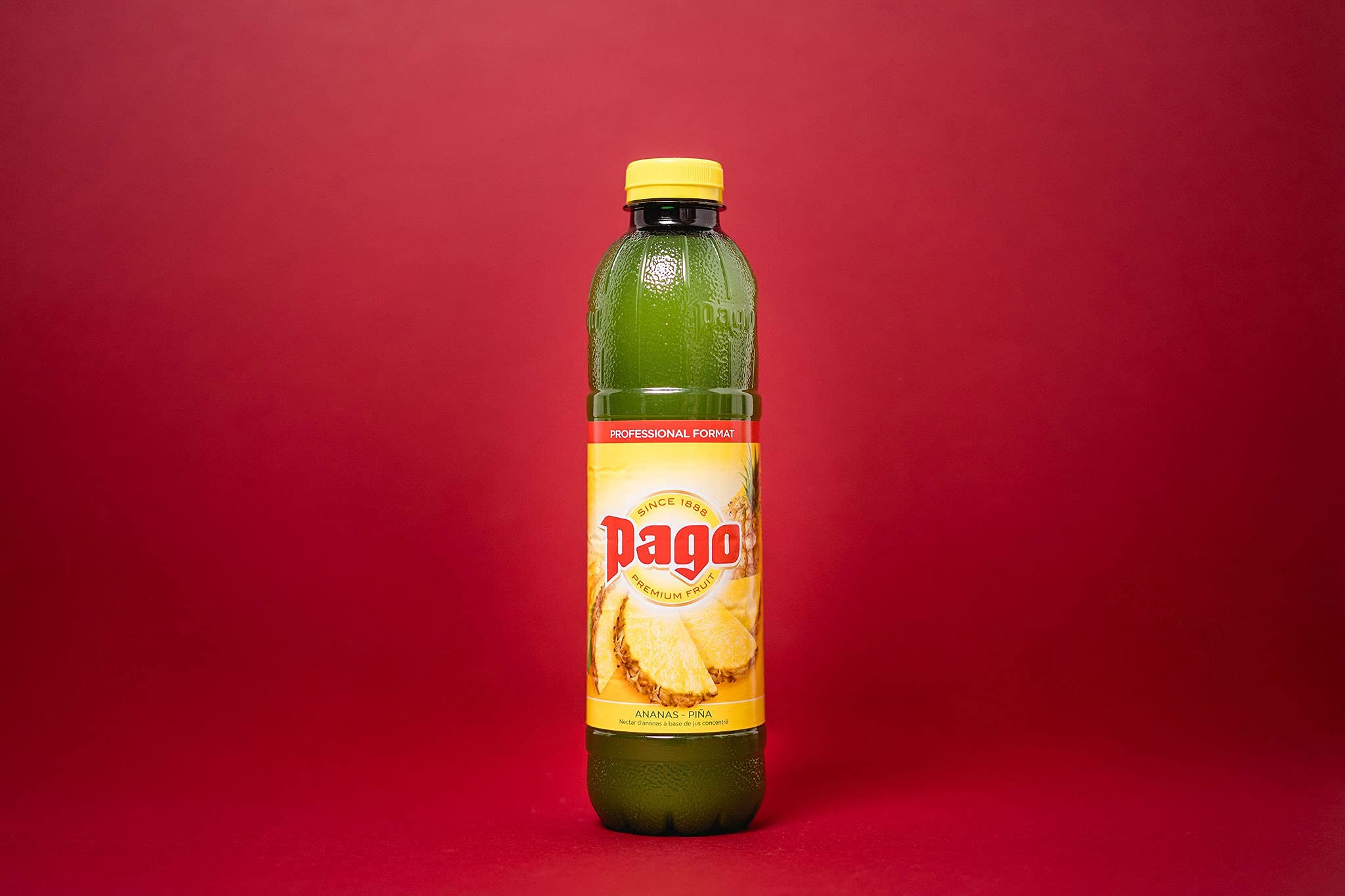 Zumos Pago - Néctar de Piña a partir de Zumo de piña Pack 6 x 1L Clásicos