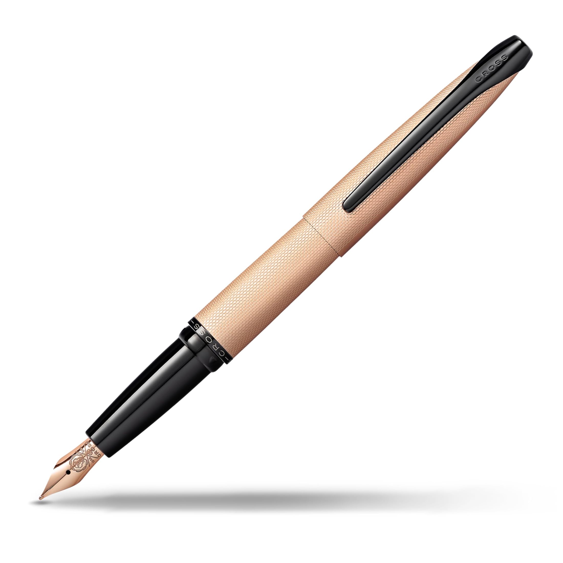 CROSS 886-42FF ATX Metallic Fountain Pen with Fine Nib - Rose/Gold