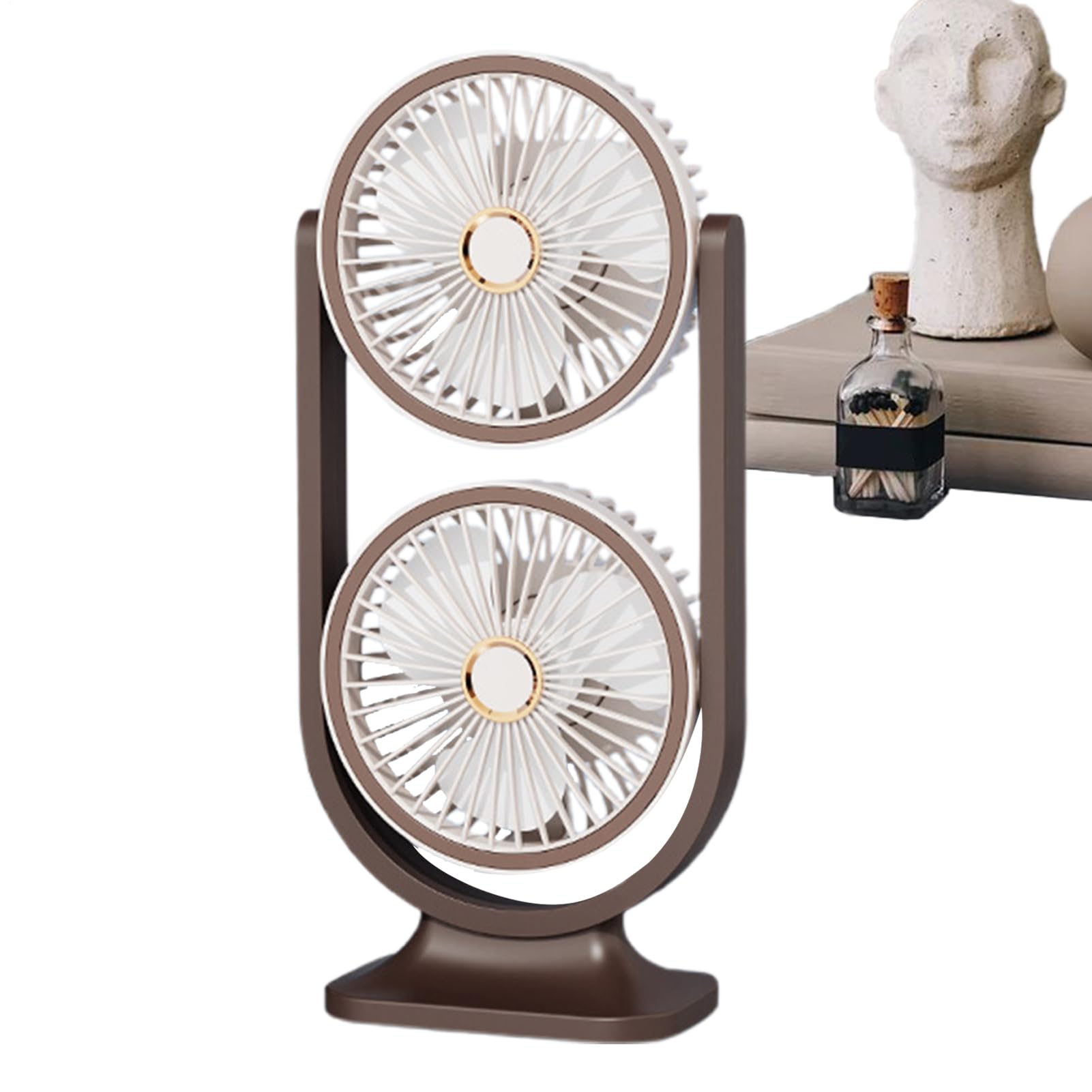 Ventilateur de table USB contre la chaleur au bureau et dortoir