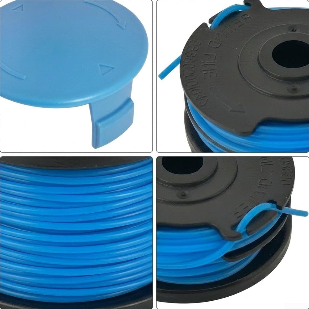 Bobina Repuesto Nylon 1.65mm para Cortacésped Bobina Repuesto