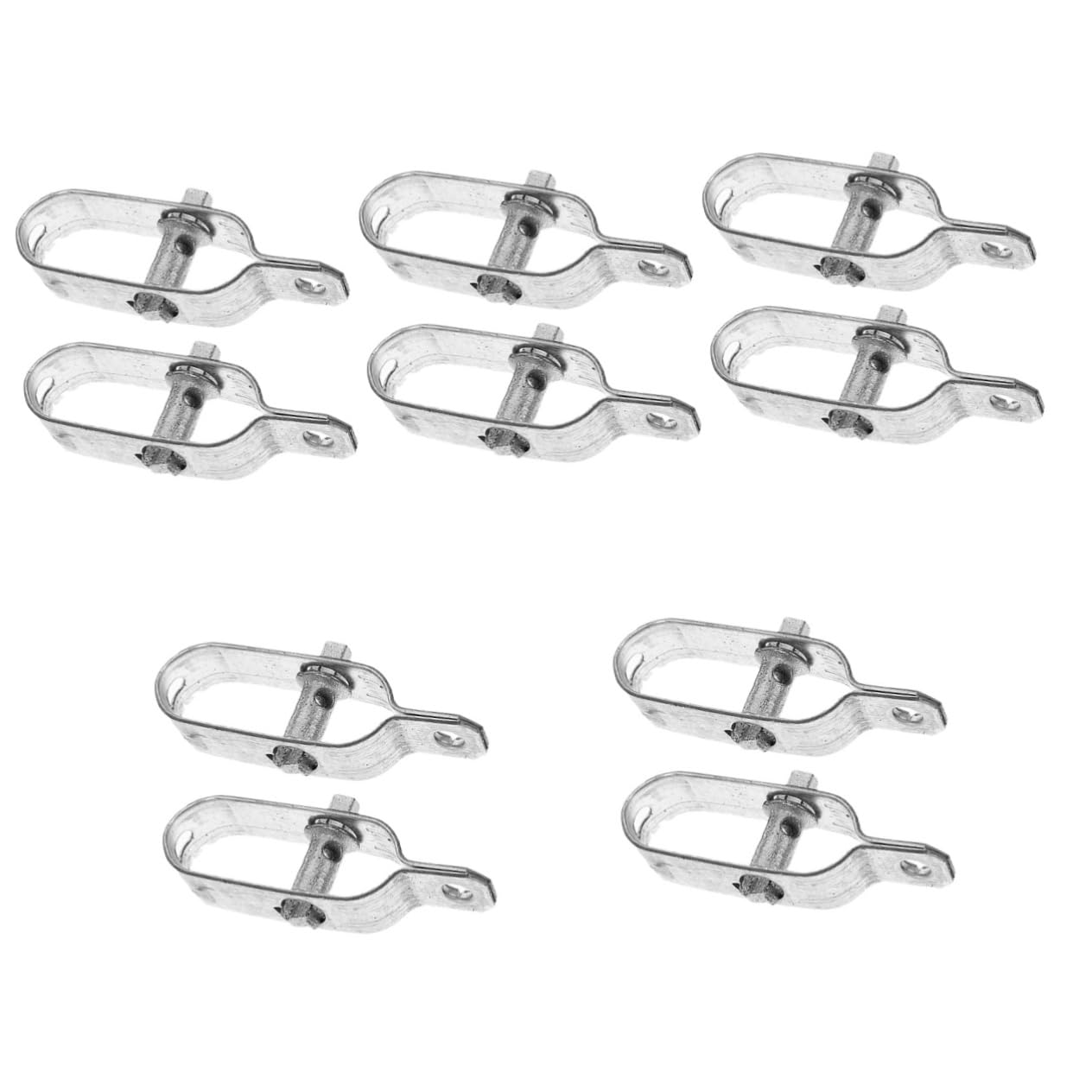 Ciieeo 10 Pièces tendeur de Fil d'acier de Jardin tendeur Grillage Clips Cable Tendeur de Ligne tendeur Cable Piquet Cloture du câble tendeurs de Fil d'acier fonderie