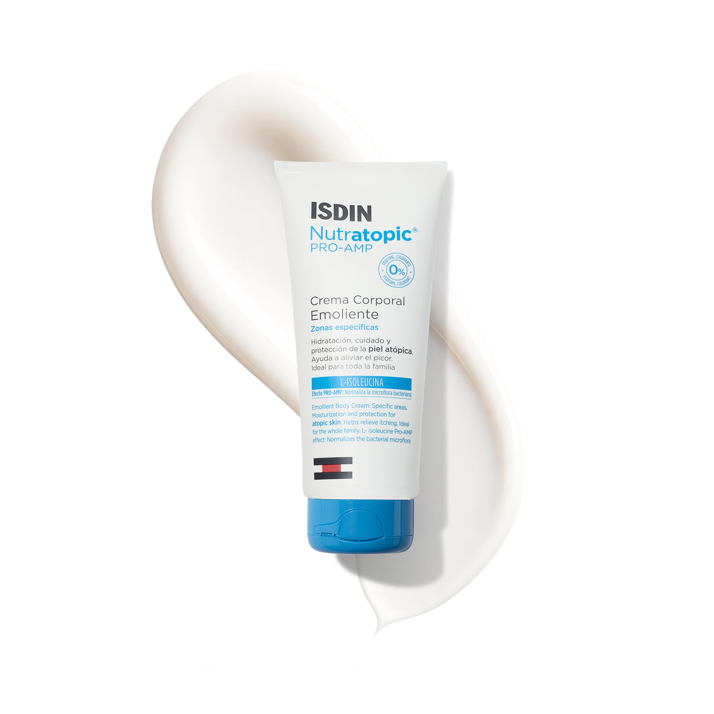 ISDIN Nutratopic®PRO-AMP Emollient body cream (200 ml) | Moisturization and protection for atopic skin