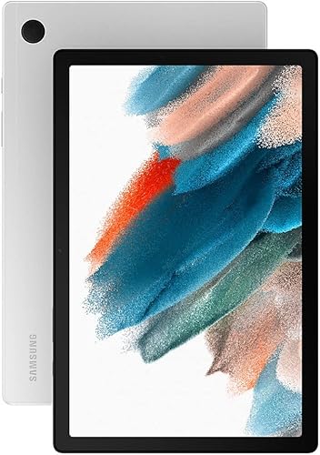 Samsung Galaxy Tab A8 10.5 pulgadas FHD pantalla táctil Android Wi-Fi Tablet, plata, memoria interna de 32 GB, procesador Octa-Core, 3 GB de RAM,