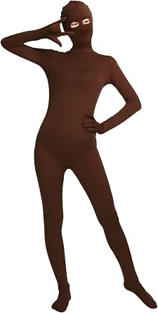 Ensnovo Womens Spandex Zentai Full Body Unitard Eyes Open