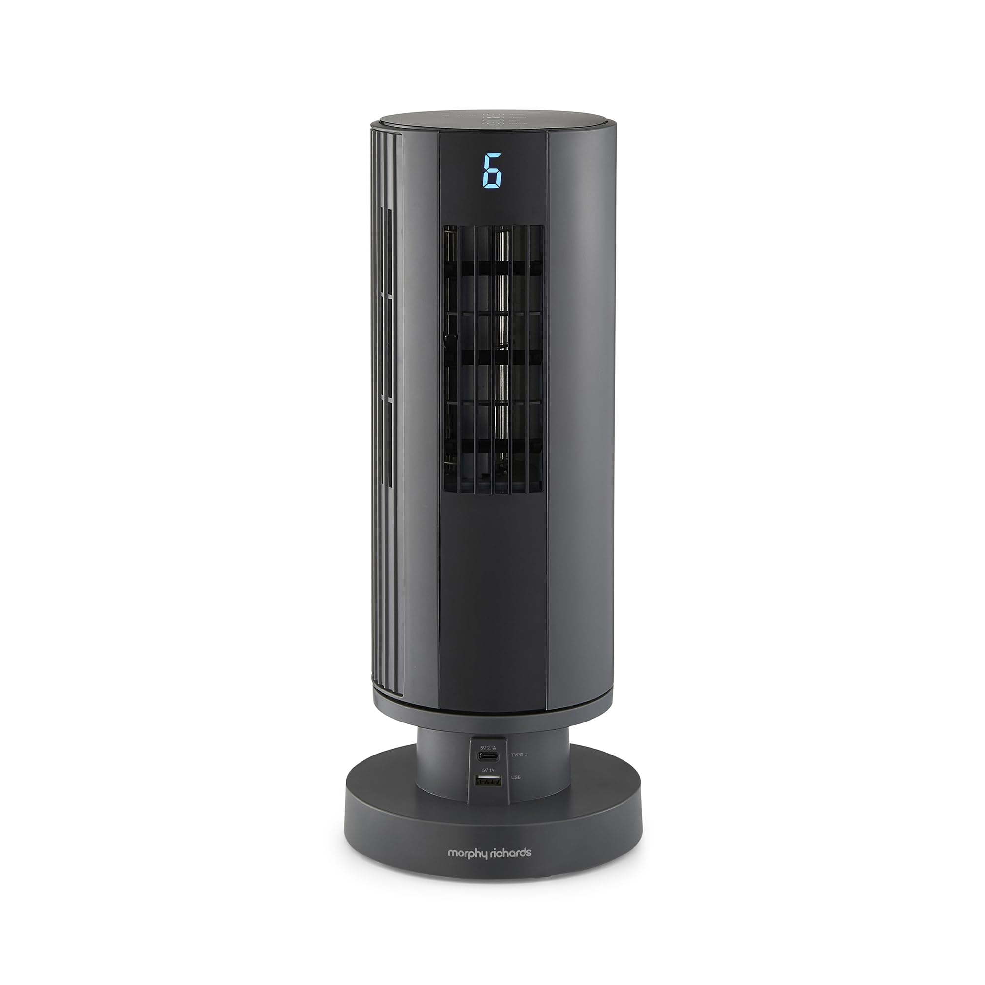 Morphy Richards Airflex 14" Tower Fan With Built-In Device Charger