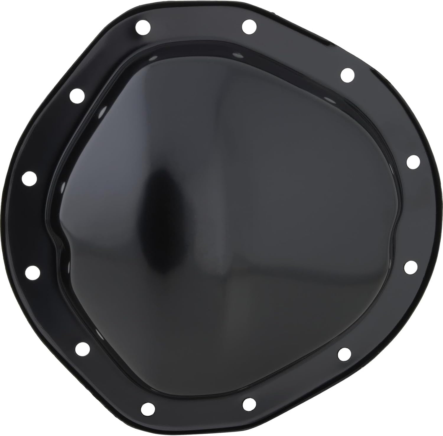 Speedway Motors Truck 12-Bolt Rear Differential Cover, Black Steel Cover compatible with Chevy GMC 1/2 Ton Truck Rear Ends with 8.75 Inch Ring Gear