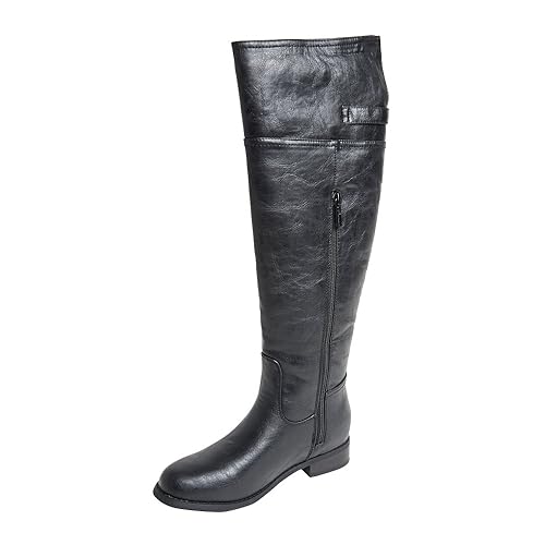 cheap black riding boots