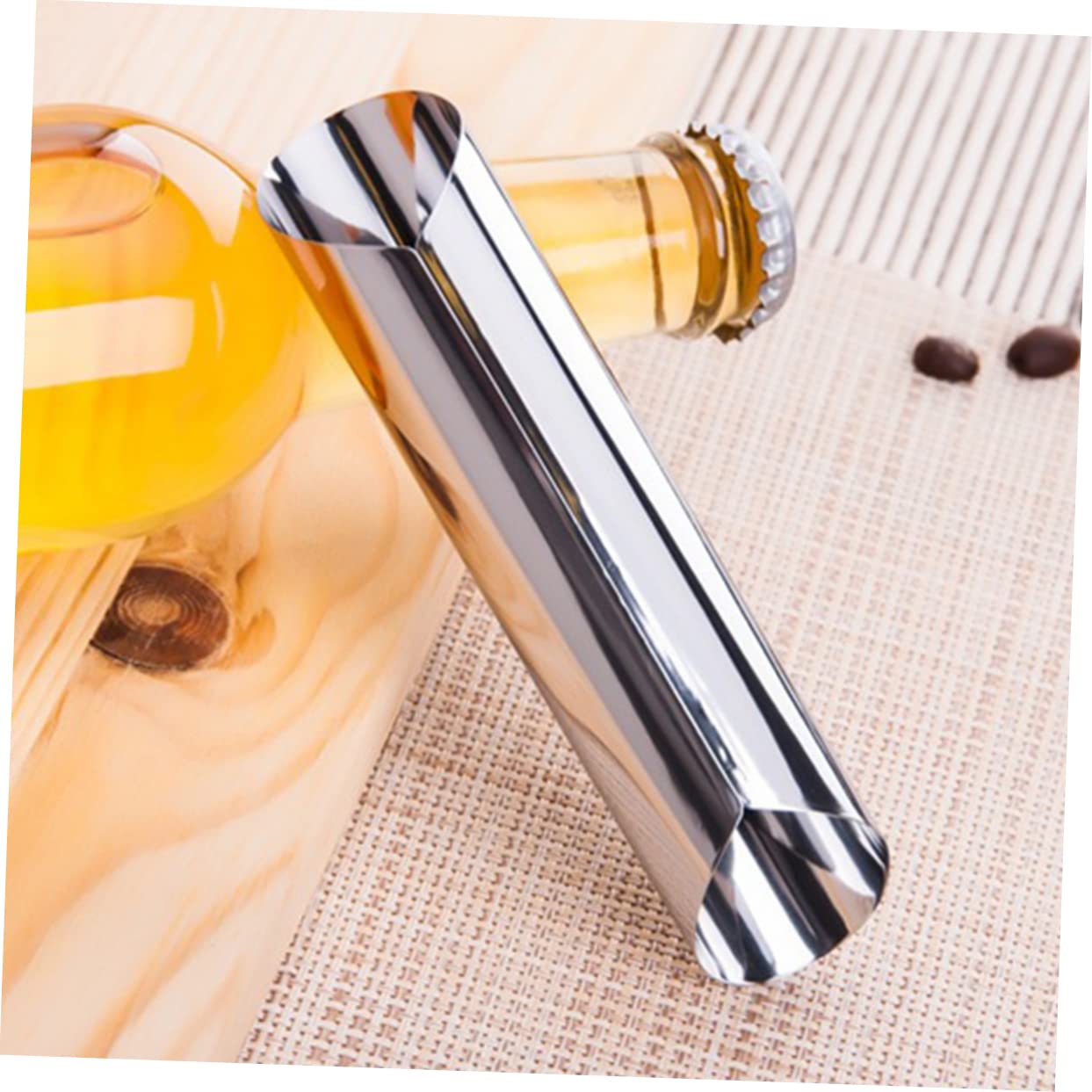 Ciieeo Ring Molds for Baking Bagel Pans for Baking Bread Cylindrical Shaped Croissant Tube