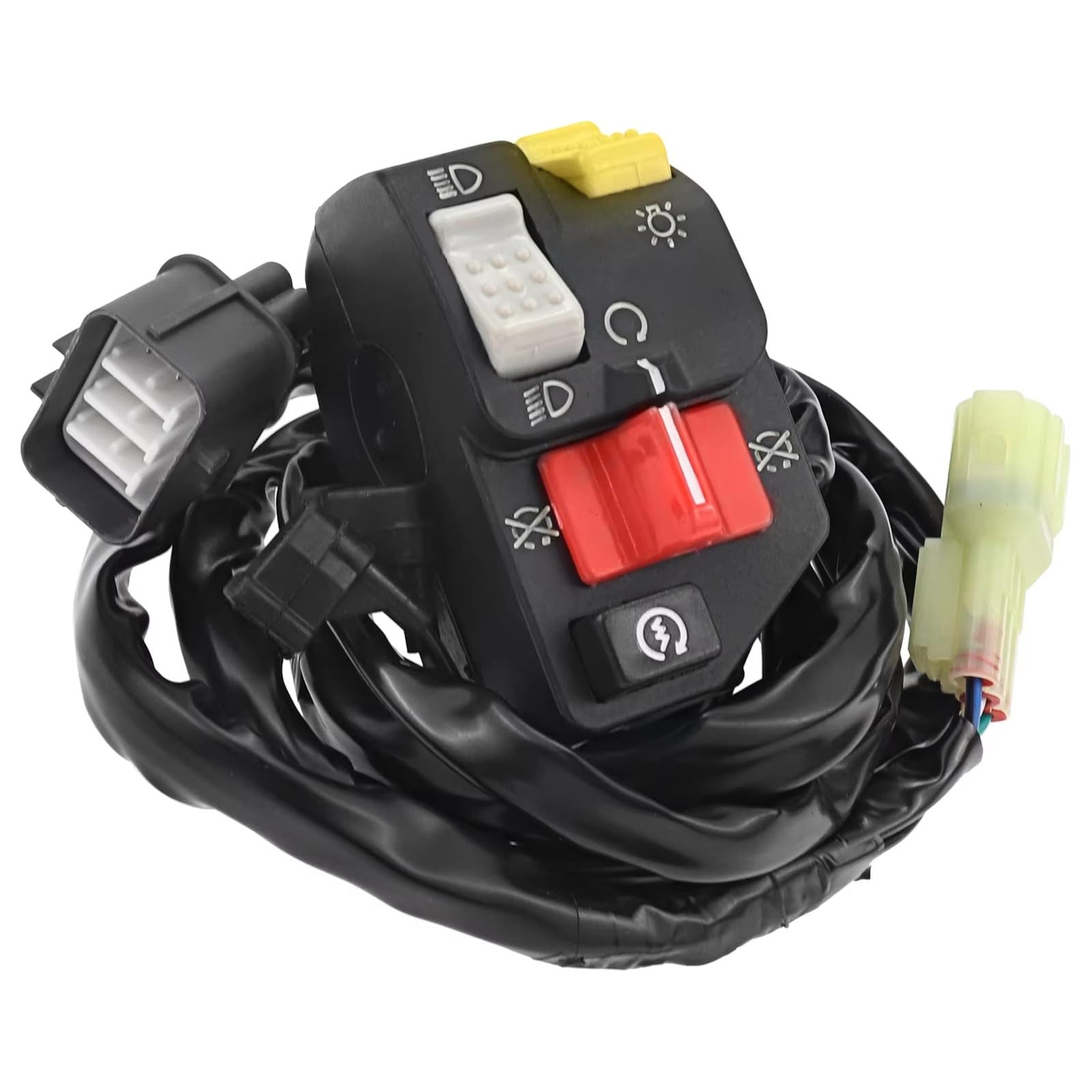 Para TRX350FM 2000-2005 Interruptor Manillar Motocicleta Izquierda