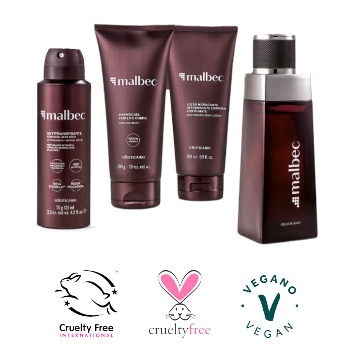 Kit Presente Malbec O Boticário | Amazon.com.br