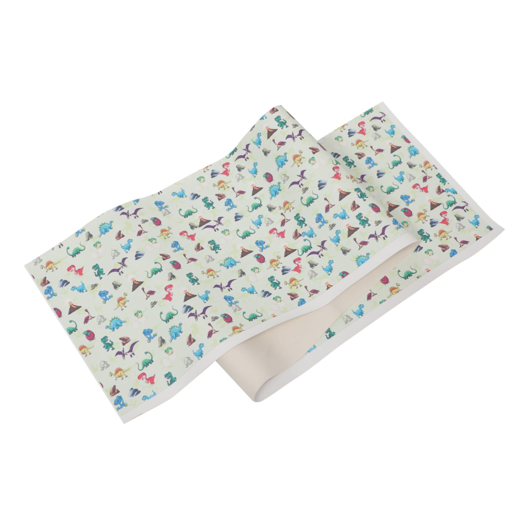 VILLFUL 1 Sheet Dinosaur Pattern Leather Crafts Jewelry Leather Fabric DIY Leather Fabric Faux Leather Fabrics Decorative Faux Leather DIY Artificial Leather Household PVC Earrings