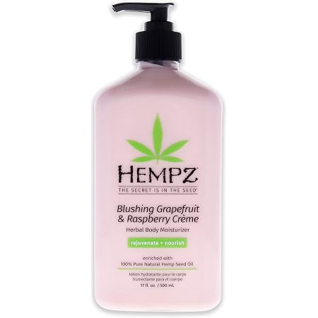 Hemp Lotion Raspberry Amazon.com: Hempz Blushing Grapefruit & Raspberry Creme Herbal Body ...