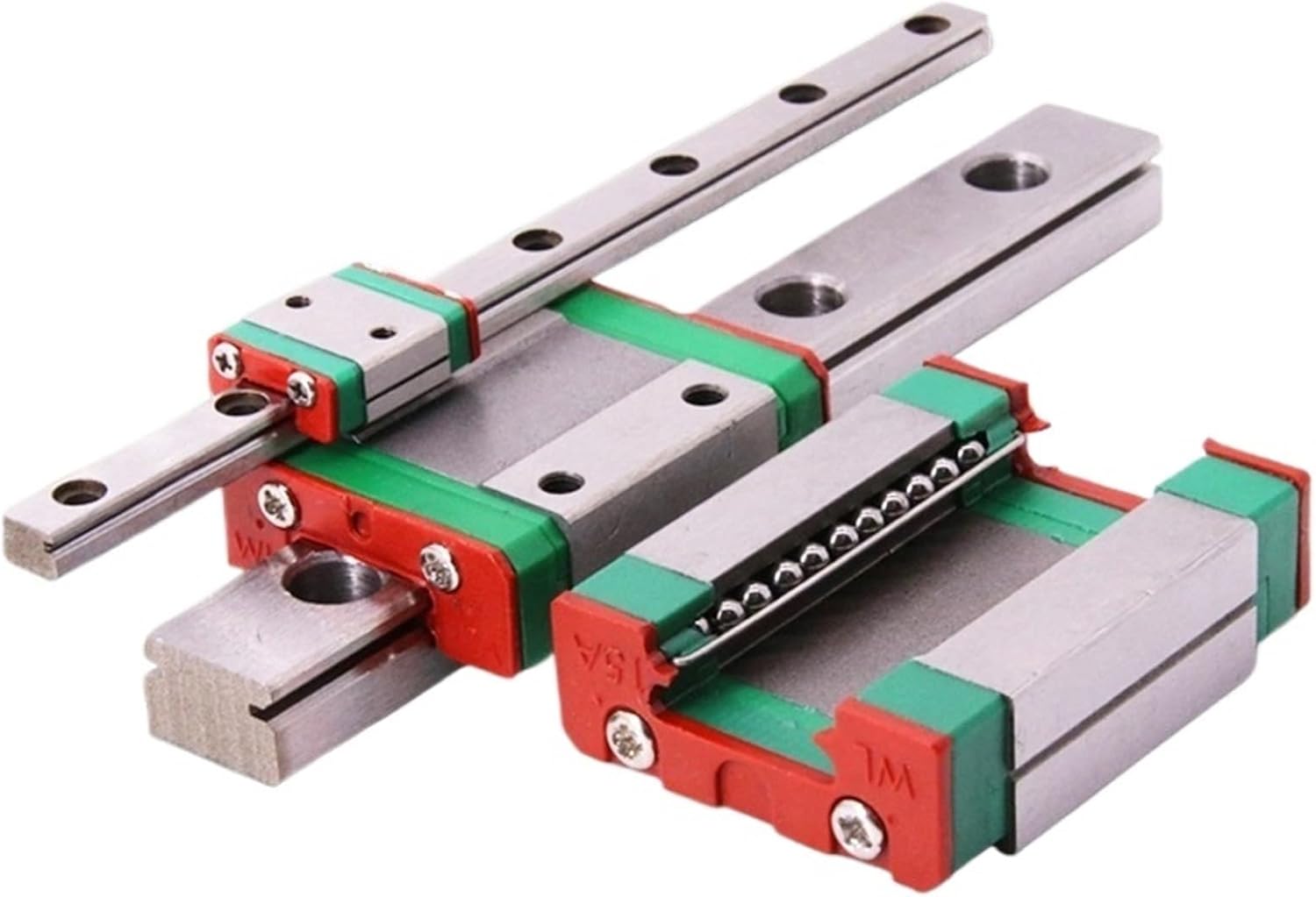 Linear Guide MGN7C MGN9H MGN12H MGN15C 150mm 100mm Linear Rail Slide Block Carriage(MGN12H,150mm)