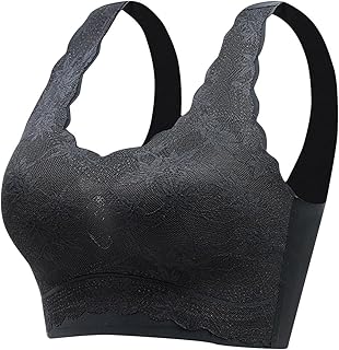 Full Coverage Bras for Women Push up No Underwire Support and Lift T Shirt Bras Soft Comfortable Lace Everyday Bras