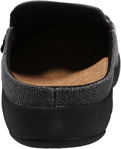 Amazon.com | REVITALIGN Men's Siesta Canvas Mule, Black, 7 | Mules