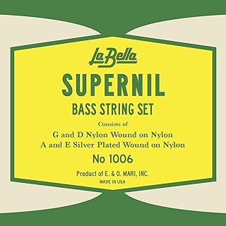 La Bella 1006 Supernil Bass String Set 1003-624