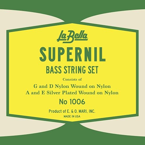 La Bella 1006 Supernil Double Bass String Set