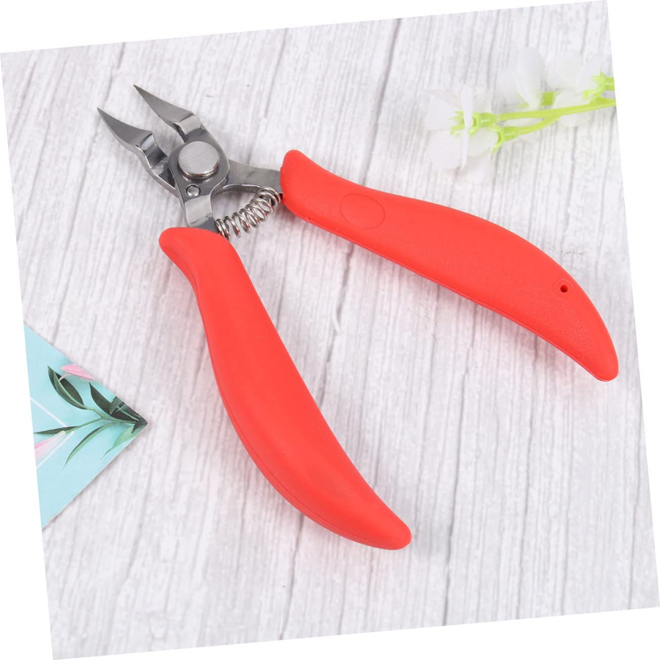 FRCOLOR 3pezzi Professionale Di Forbicine Per Cuticole Acciaio Inossidabile Utensile Da Manicure e Pedicure Per Unghie Incarnite e Delle Cuticole Per Uso Domestico e Saloni Professionali