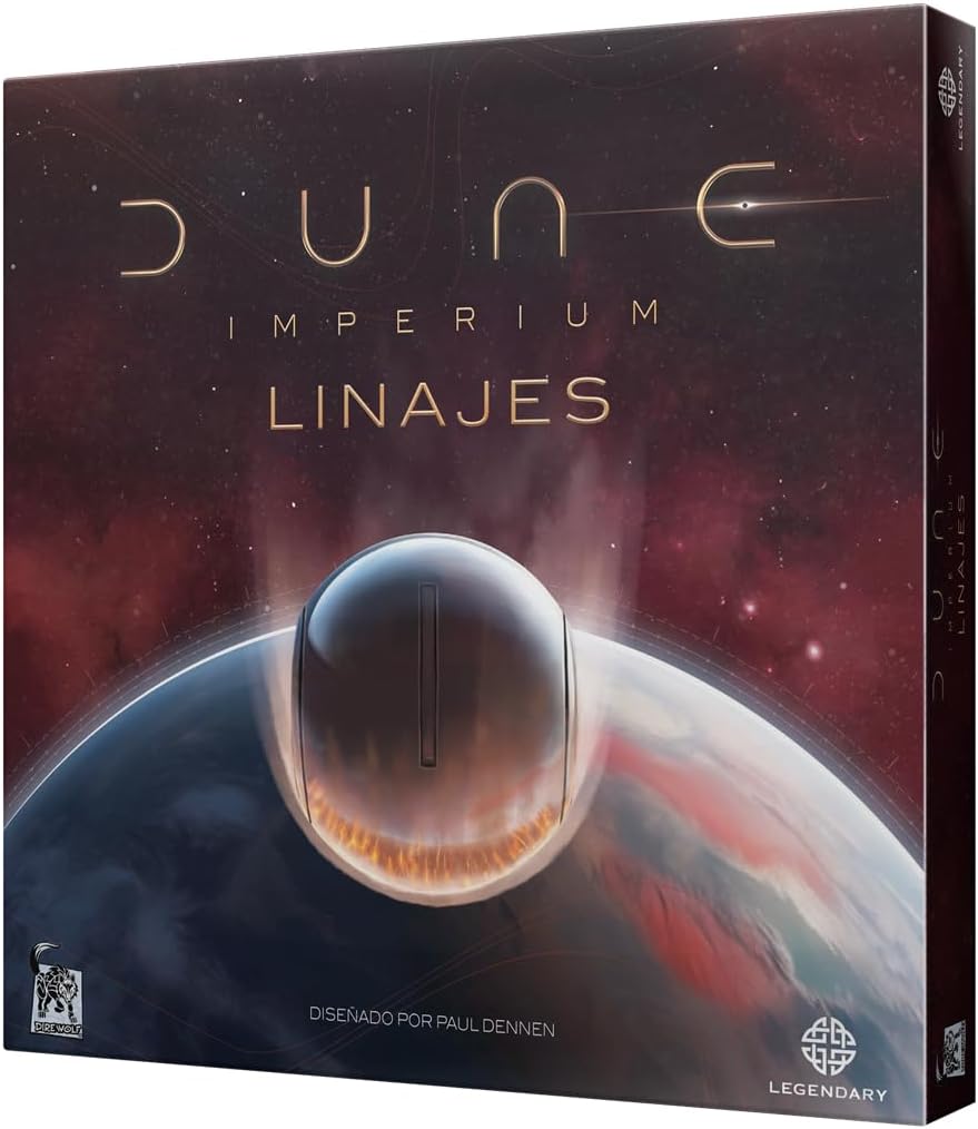 Dire Wolf Digital Dune Imperium: Lineages, Extension, Board Game, from 13 Years, 1 to 4 Players, 1 to 2 Hours per Game, Spanish