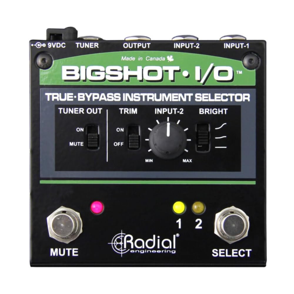 Tonebone BigShot I/O Guitar Effects Switcher - Black
