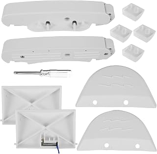 Pool Cleaner Part Kit Compatible with Hayward Pool Vacuum, Hayward Navigator Parts with AXV417WHP Pod Swings, AXV604WHP Front and Rear Bezels, AXV434WHP Flaps, AXV414P Pod Shoes 10PCS