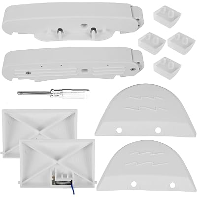 Pool Cleaner Part Kit Compatible with Hayward Pool Vacuum, Hayward Navigator Parts with AXV417WHP Pod Swings, AXV604WHP Front and Rear Bezels, AXV434WHP Flaps, AXV414P Pod Shoes 10PCS
