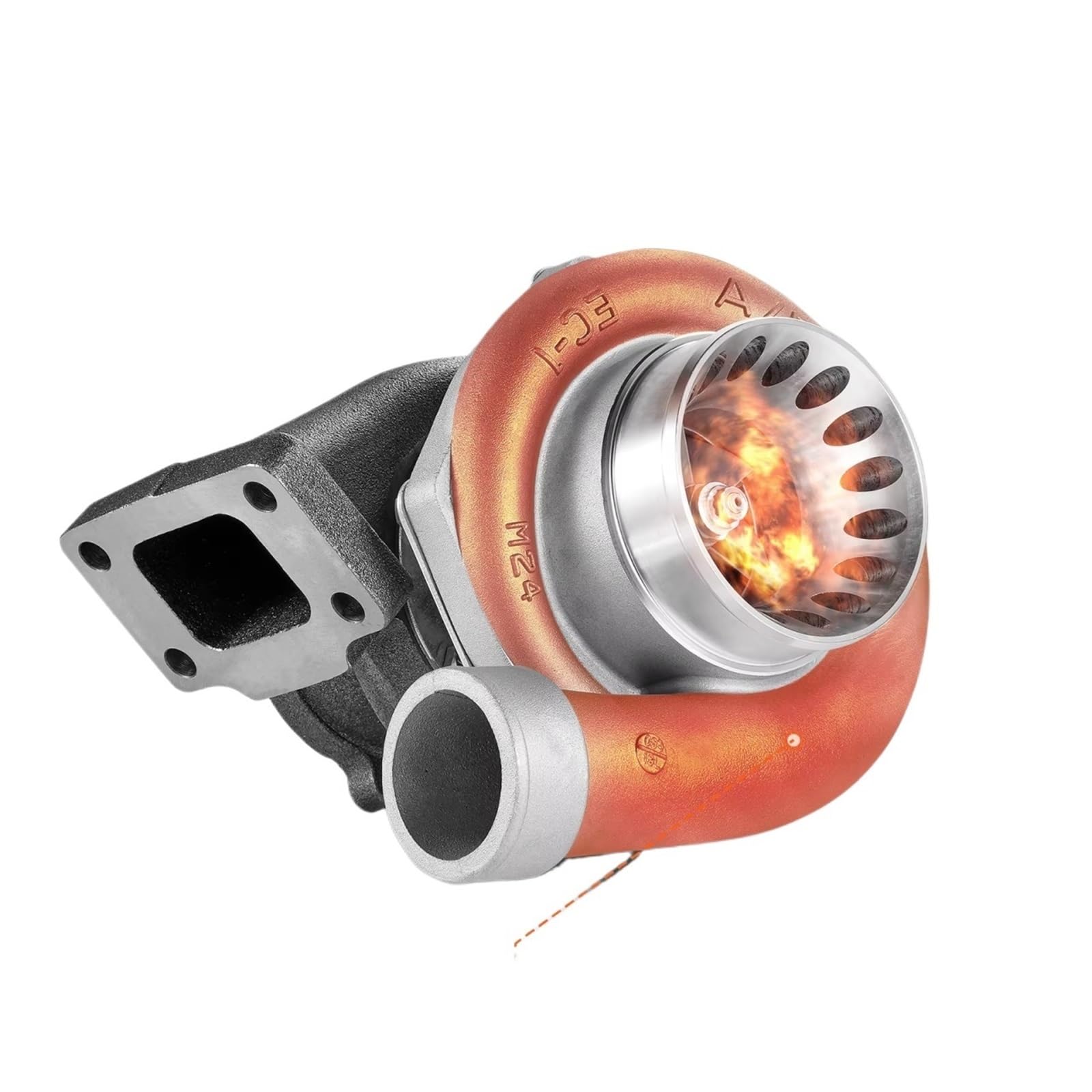 Turbocharger Compatibile Con Turbocompressore Resistente Al Calore Con Cilindrata Del Motore Da 2,5-6,0 L Con Girante K418 E Guarnizione