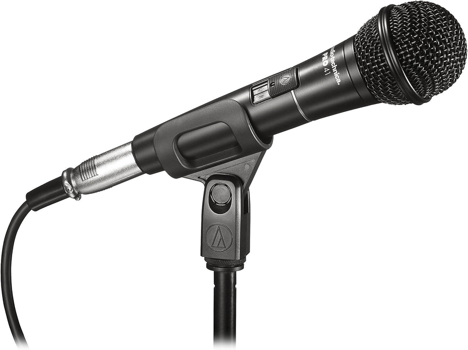 Audio-Technica PRO41 Micrófono Dinámico Cardioide de Mano Negro