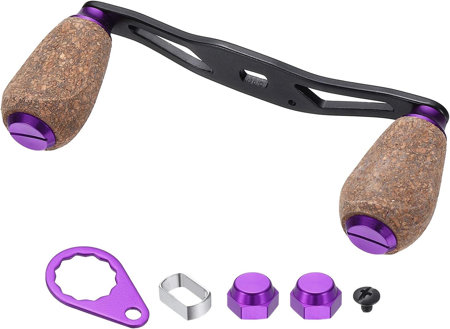 Fishing Reel Handle, Reel Handle Rocker Arm Grip with Knob Replacement Parts