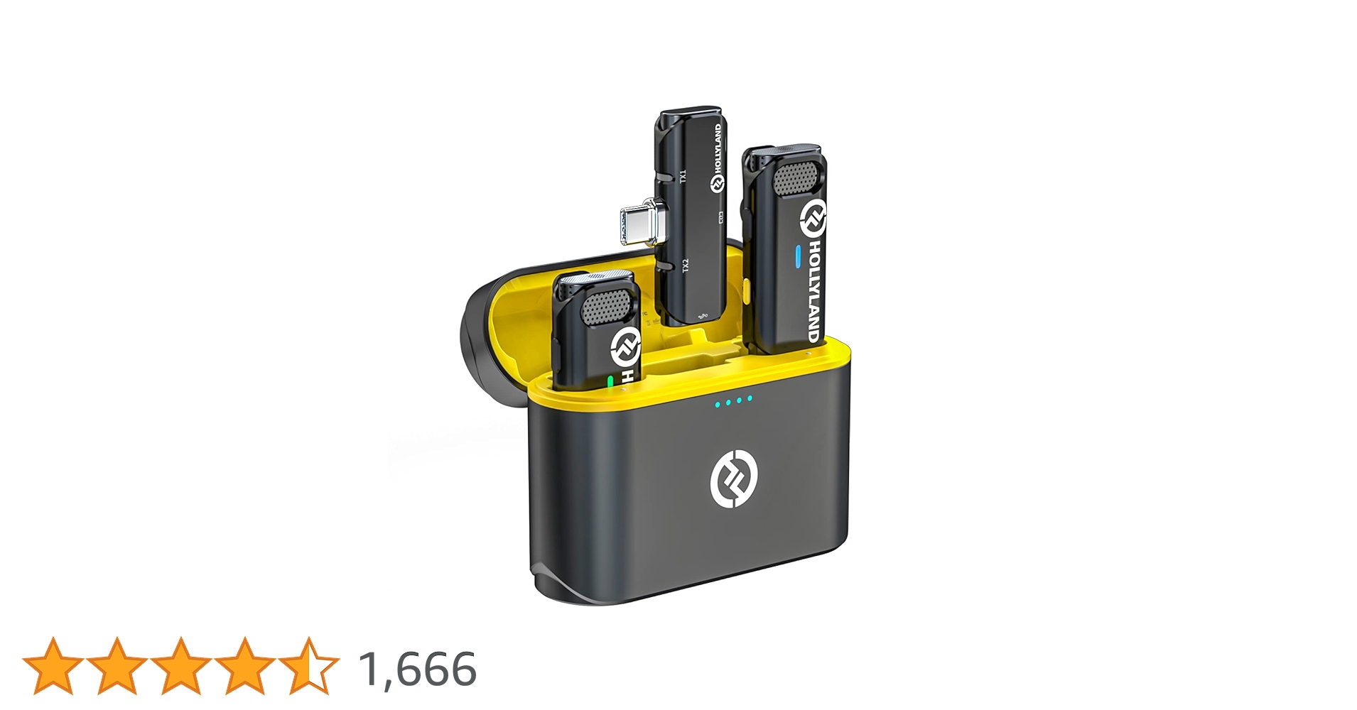 \"美品\"新古Hollyland Lark C1 ワイヤレスマイク ピンマイク Amazon.co.jp: Hollyland Lark C1 ワイヤレスマイク Android