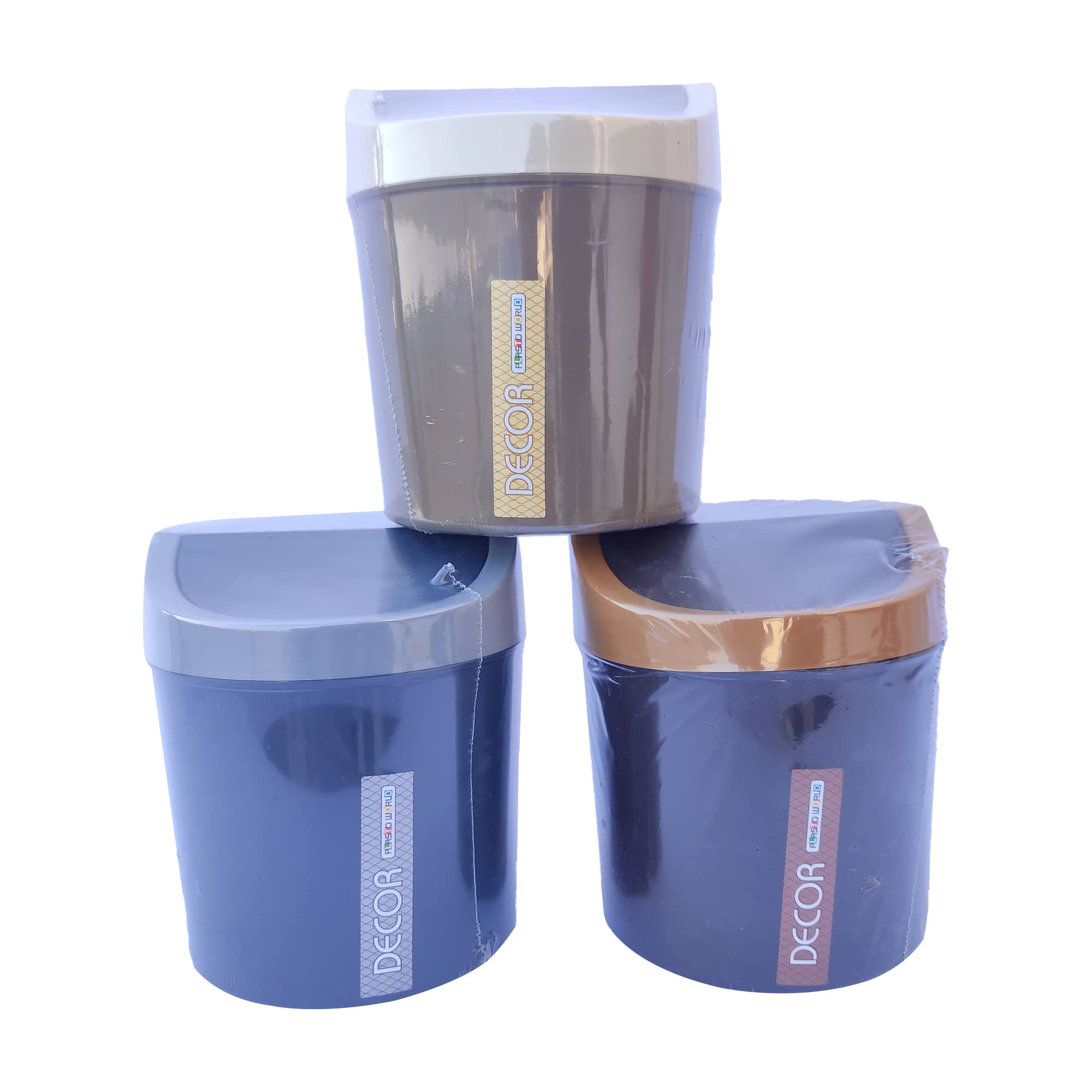 Repaco Plastic Table Top Decor Small Dust-Bin For Home And Office.-image-33
