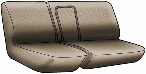 Miniatura 2 de Coverking Funda de asiento plegable trasera 6040 para modelos seleccionados de Daewoo Leganza, balística (Kryptek Typhon Camo)