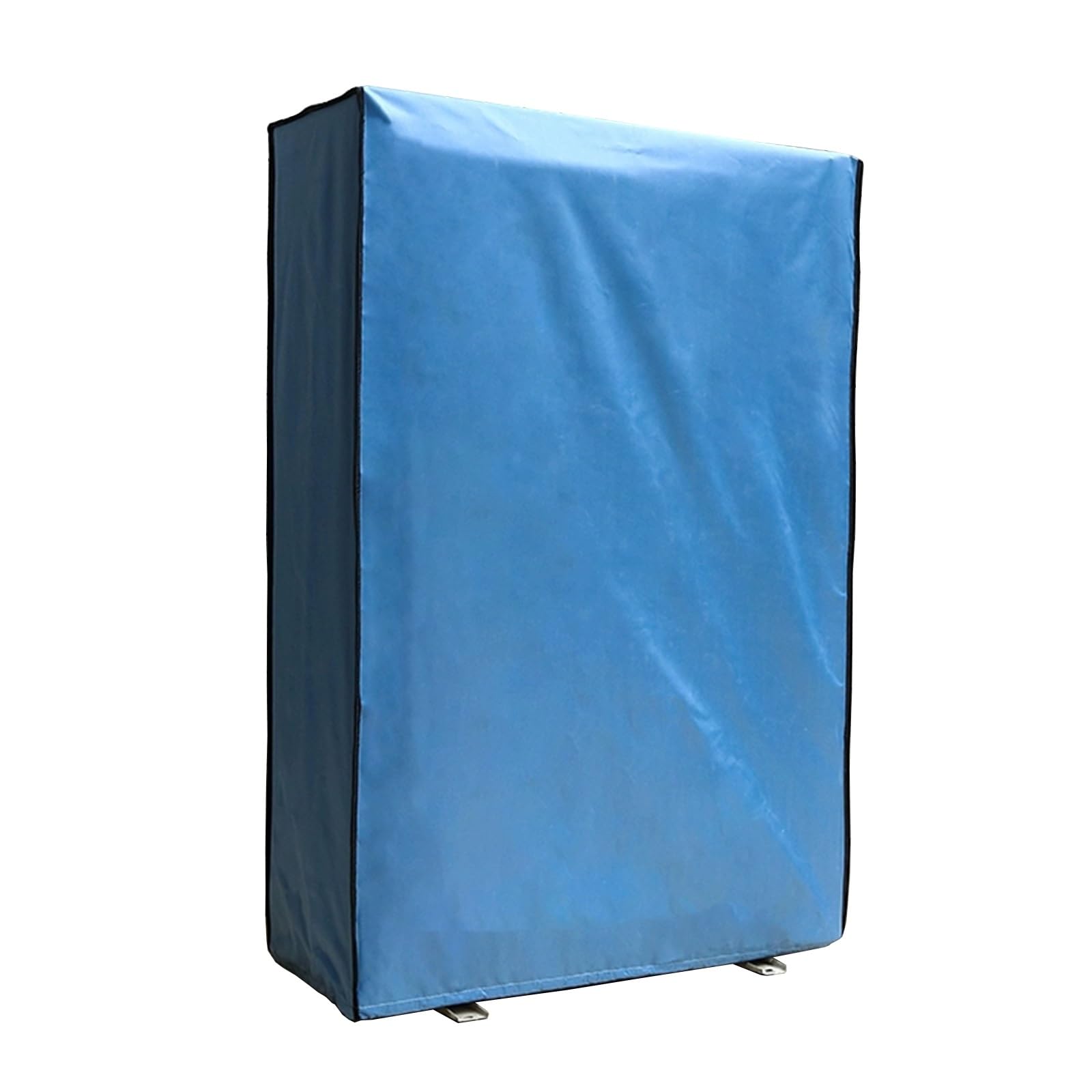 Copri Condizionatore Esterno, Copri Condizionatori da Esterno, Doppia Porta a Tenuta Stagna, Copertura Condizionatore Impermeabile in Tessuto Oxford 600D(Blue,96x40x125cm/38x16x49in)