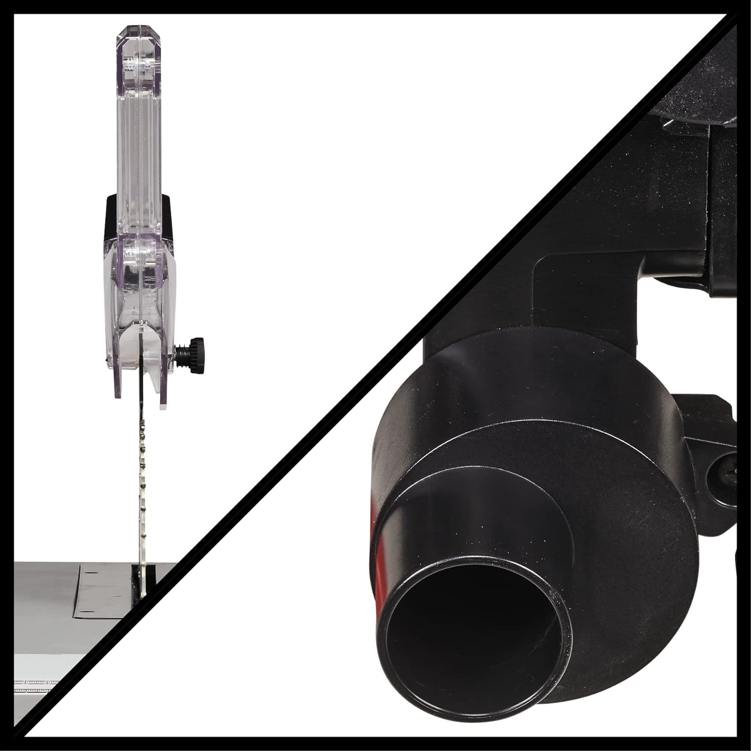 Einhell Tischkreissäge TE-TS 254 T (2000 Watt, 89 mm Schnitthöhe, Ø 254 mm Sägeblatt, Tischverbreiterung, Winkelanschlag, Parallelanschlag, Softstart, Überlastschalter)