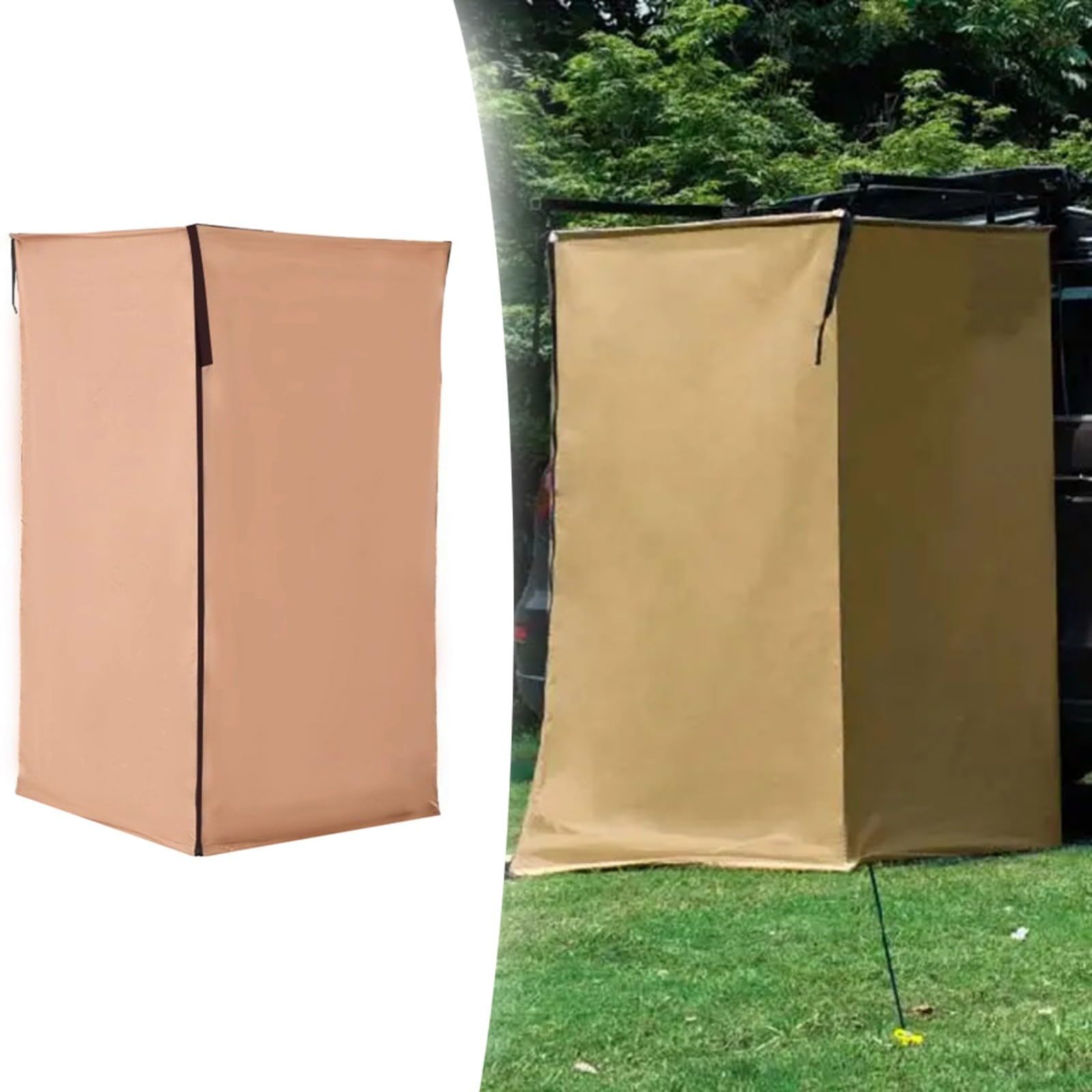 Tente D'Intimité Portable Étanche – Pour Yacht, Bateau, Voiture, Camping, Plage (Douche Ou Vestiaire) 100x100x180 Cm