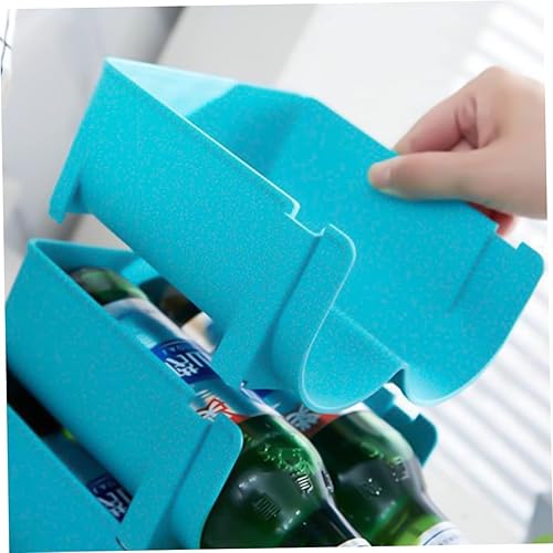 Vista 9 de STOBAZA Organizador de bebidas portátil para nevera, almacenamiento de cocina, 2 uds