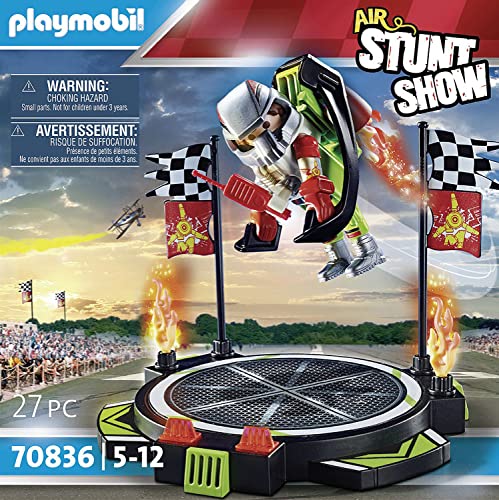 PLAYMOBIL Air Stuntshow 70836 Jetpack-Flieger mit abnehmbarem Funkgerät, Handschuhen, Helm und Brustpanzer, ab 5 Jahren – Bild 4
