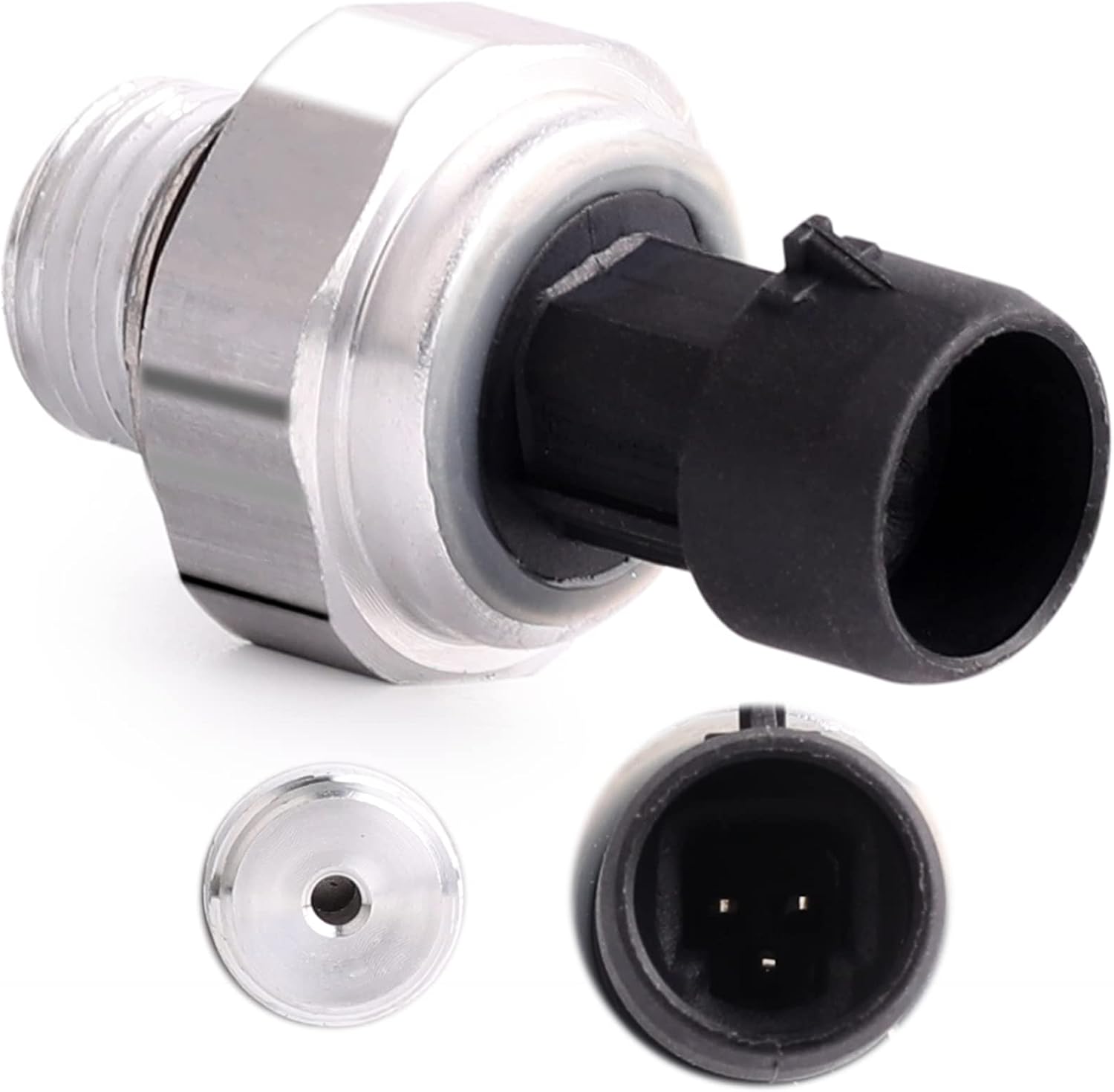 Engine Oil Pressure Sensor/Switch/Sending Unit with Screen Filter D1846A Compatible with Chevrolet Chevy Silverado GMC Sierra Buick Lacrosse Cadillac Escalade 2003-2008 4.8L/5.3L/6.0L/6.2L,