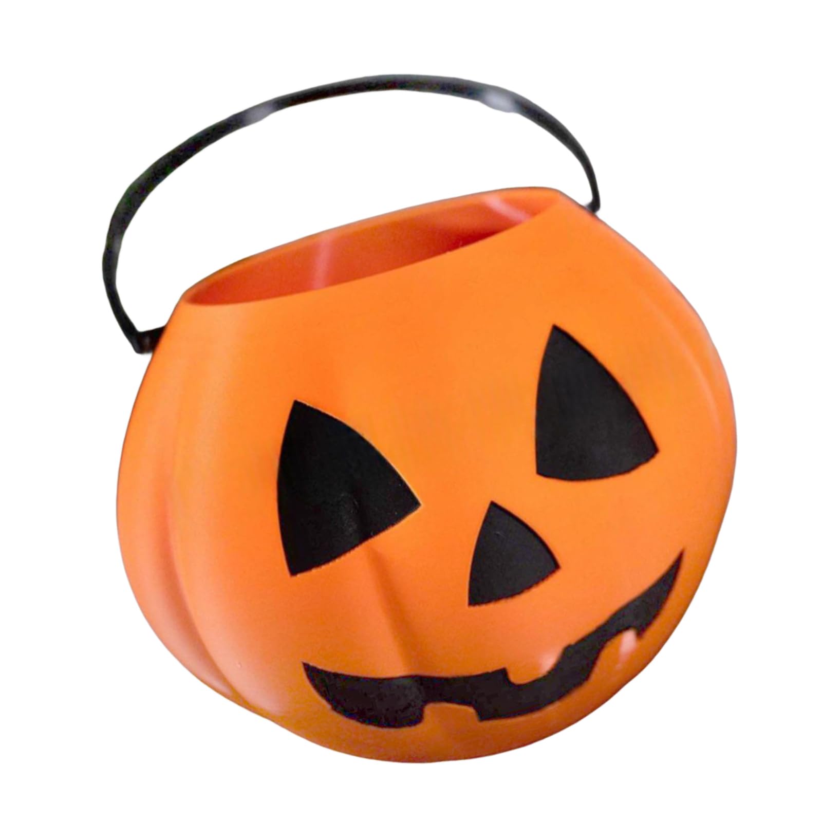 Halloween Candy Bucket Candy Container Decorative Treat Storage Bowl for Sweets Display Halloween Decorations Witch Themed Bucket