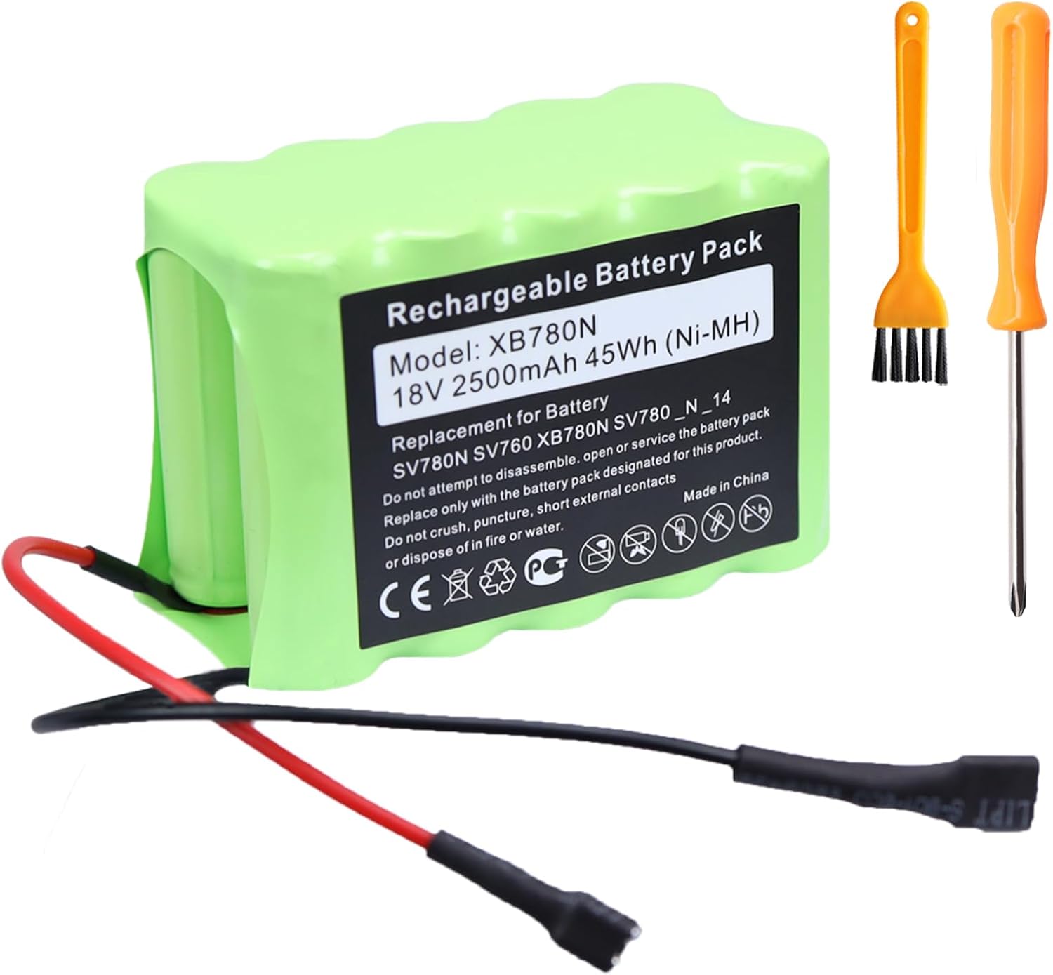 Replacement Battery for Shark XB780N SV780 Battery Pack