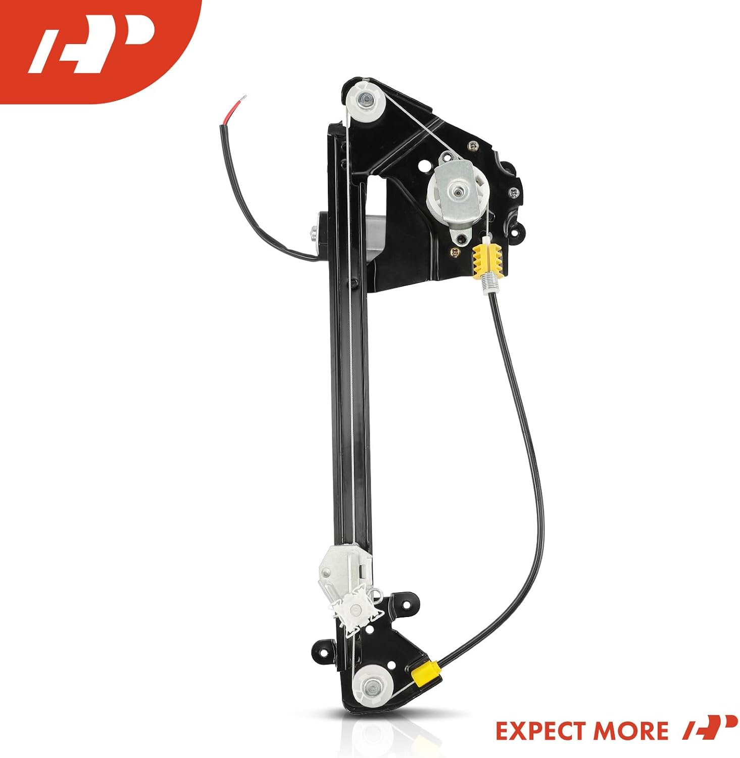 A-Premium Power Window Regulator with Motor Rear Passenger Side Compatible with Saab 9-5 1999-2009