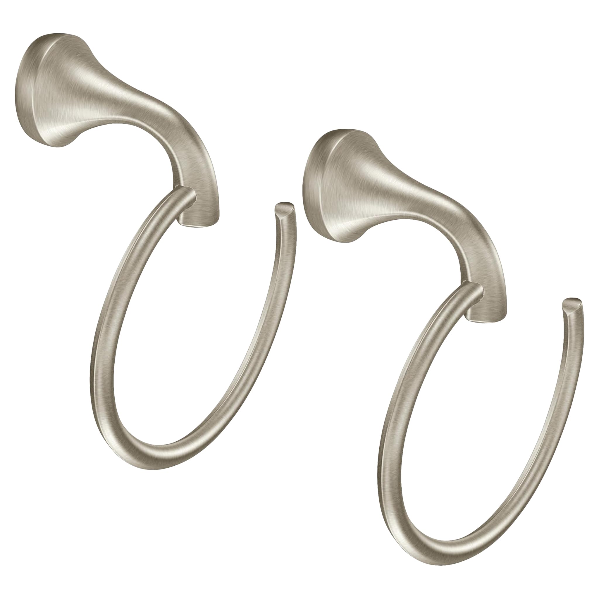 Moen Eva Towel Ring - Brushed Nickel -10 Moen Eva Towel Ring - Brushed Nickel -10