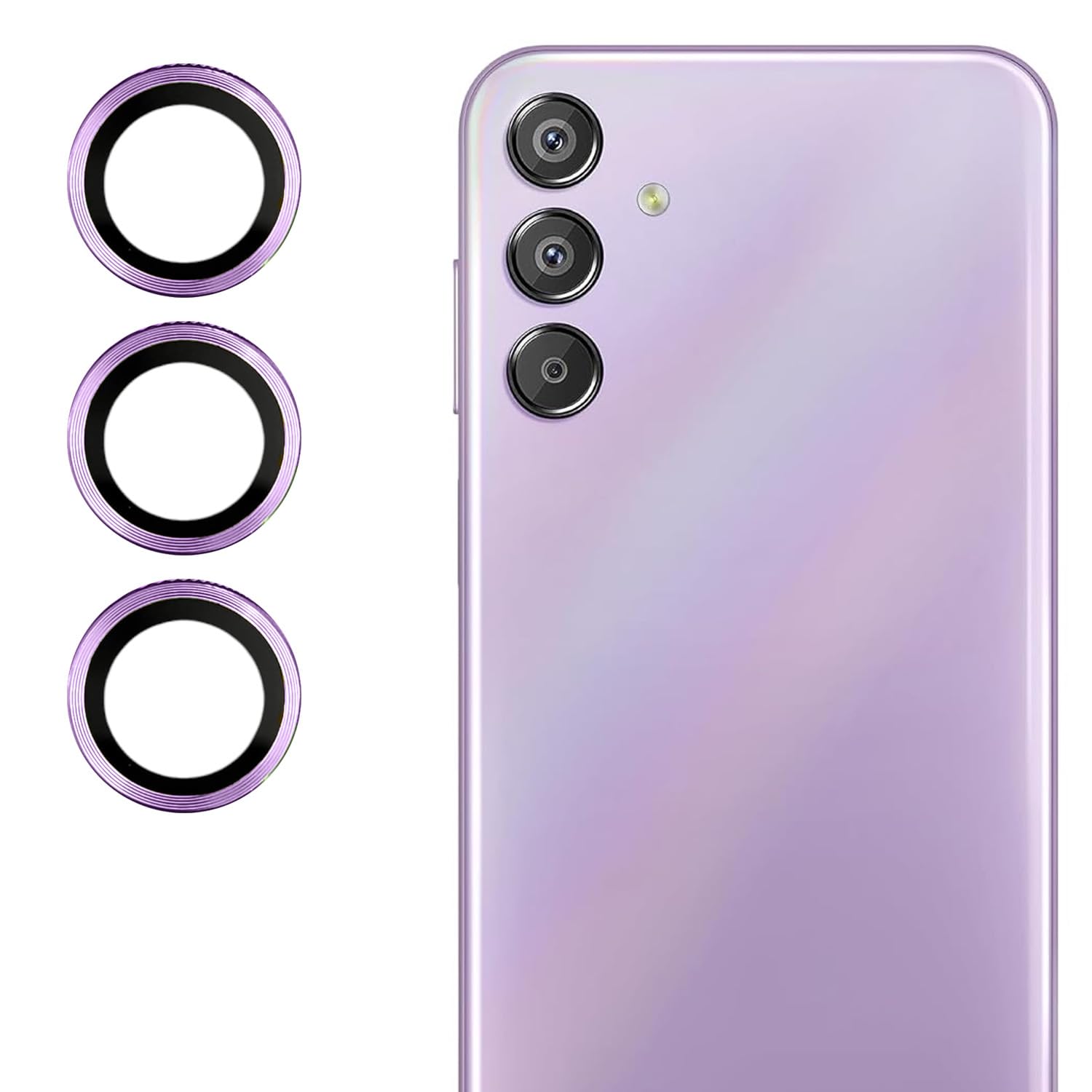 Oncraves Camera Ring Lens Protector for Samsung Galaxy F15 5G | 9H Hardness, Full Coverage Camera Metal Ring Ultra-Thin/Clear - Purple (B0D3B2Q5L3) Amazon Price History, Amazon Price Tracker