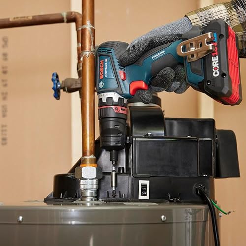 Miniatura 8 de BOSCH Taladro/destornillador GSR18V-800FCB24 de 18 V con sistema Flexiclick® 5 en 1 y (1) batería de alimentación avanzada CORE18V® de 4 Ah