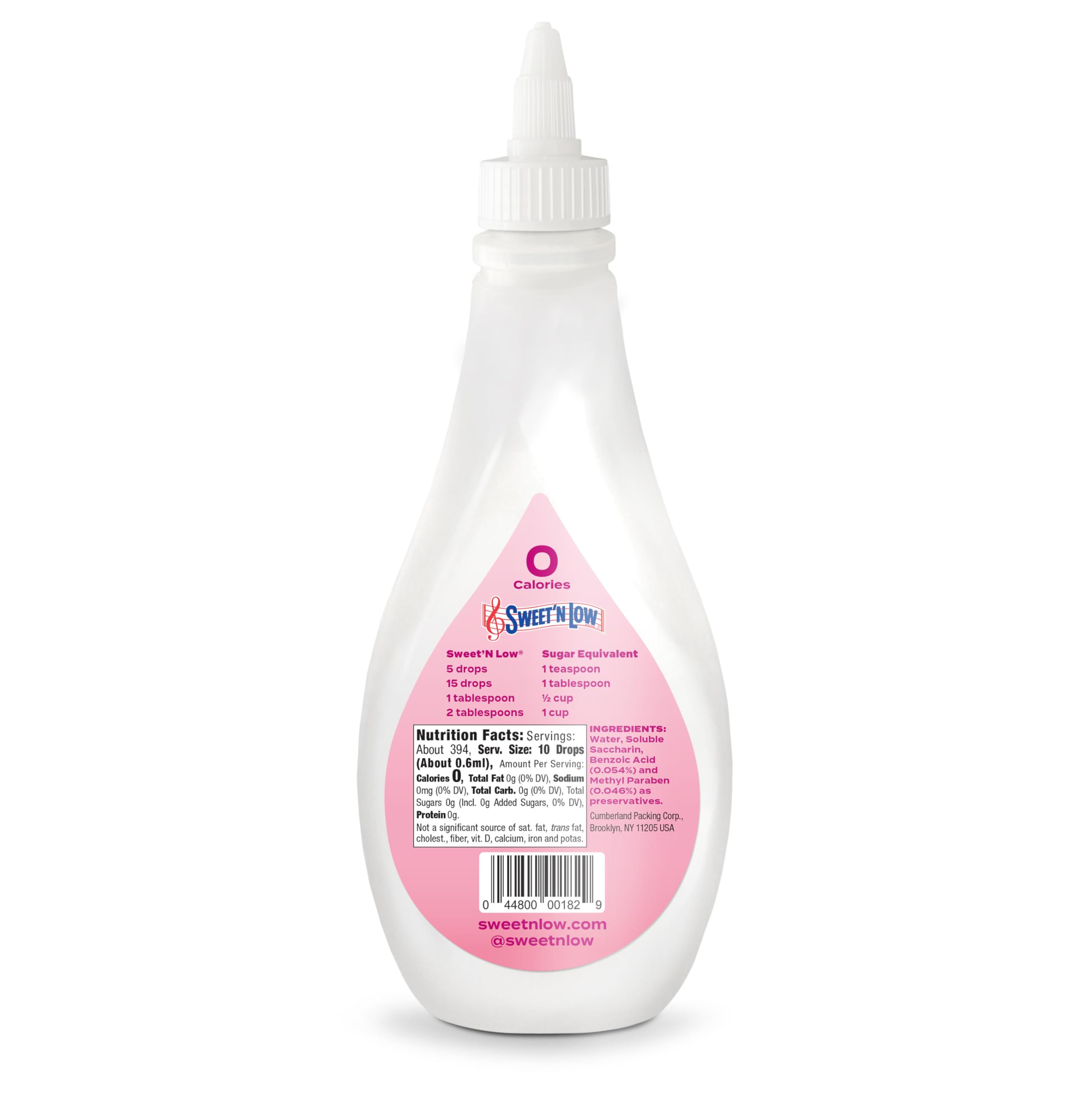 SweetN Low Zero Calorie No Added Flavors or erythritol 8-Ounce Bottle Pack of 12 product thumbnail 6