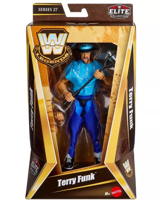 Amazon.co.jp: WWEレジェンドのテリーファンクアクションフィギュア