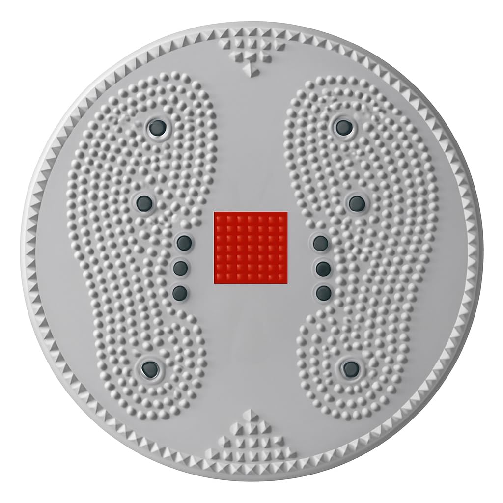 Acupression Acupressure Power Mat Plate Magnetic Pyramid Foot Massager Board - Full Body Reflexology Pain Relief Super Mat for Blood Circulation, Stress & Fatigue Relief